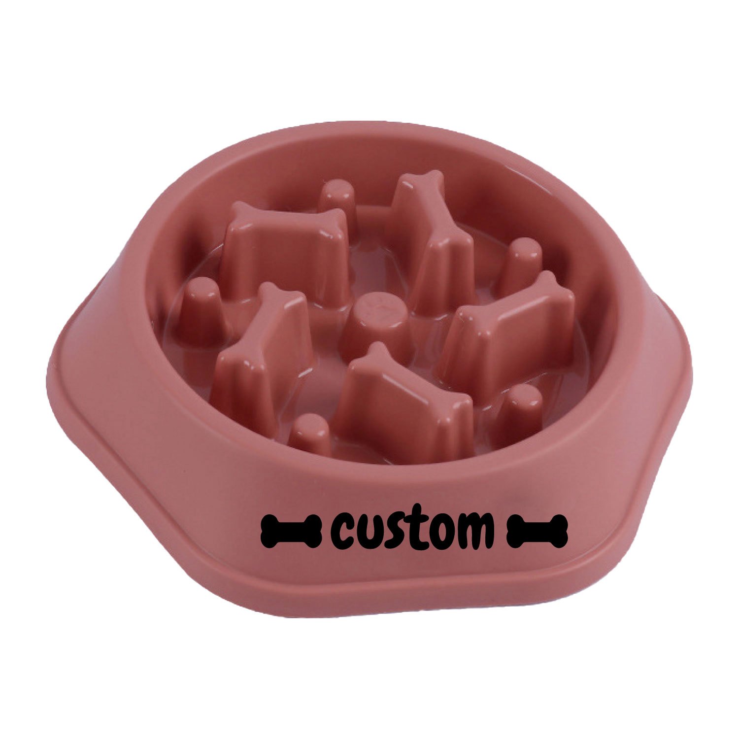 Personalized Dog Food Bowl Plastic Dog Bowl Custom Pet Bowl 