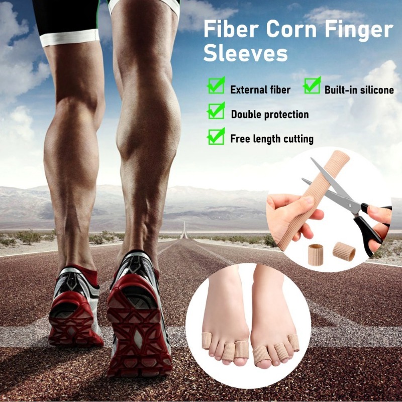 Fiber Toe Cover Toe Separator Finger Protector Fabric Callus Remover Bunion  Corrector Pedicure Tools Pain Relief