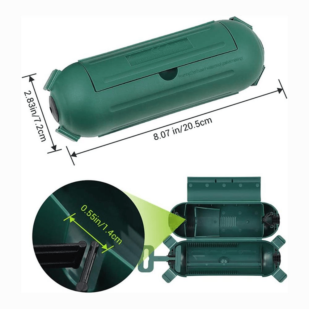 Boîte étanche extérieure et lot de 4 couvercles de prise extérieure  résistant aux intempéries, rallonge de protection, électrique 