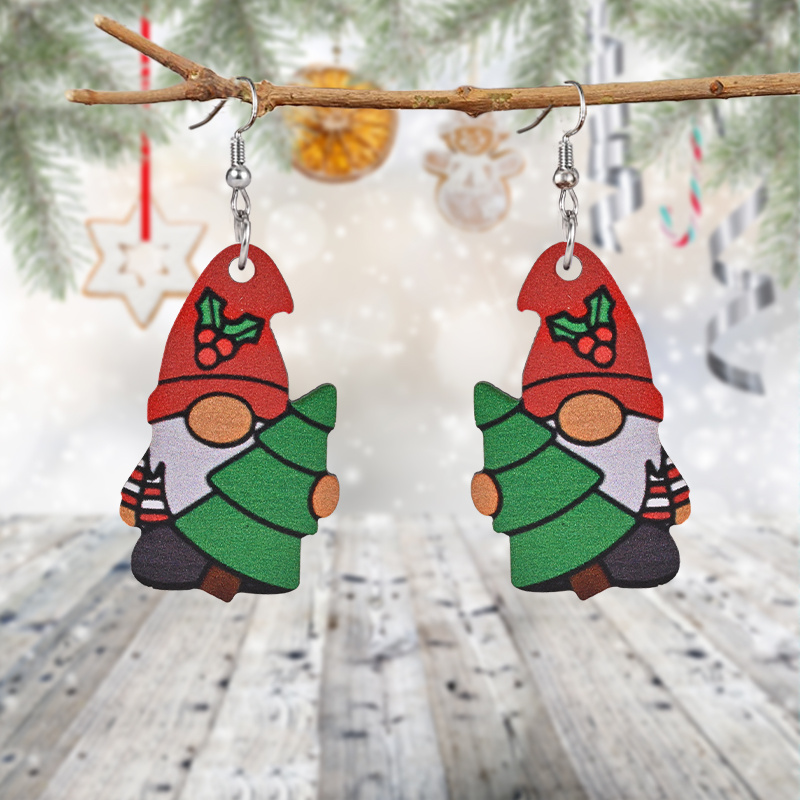 Boucles gnomes de noël