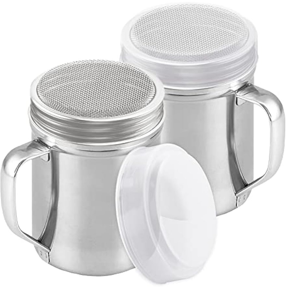 1 Set Dispensador Polvo Café Lujo Juego Agitador Polvo Acero - Temu