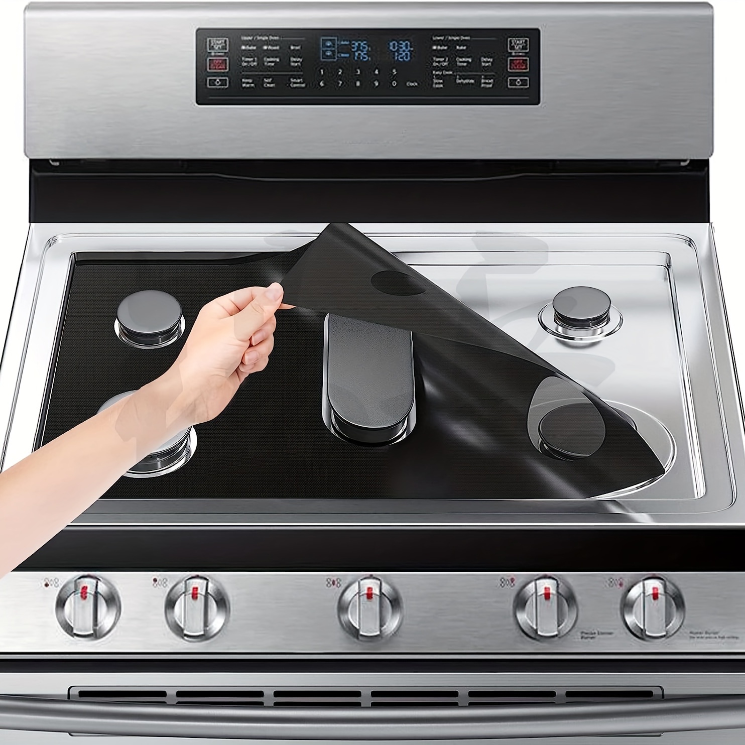 Stove Protector Liners Compatible with GE Stoves, GE Gas Ranges