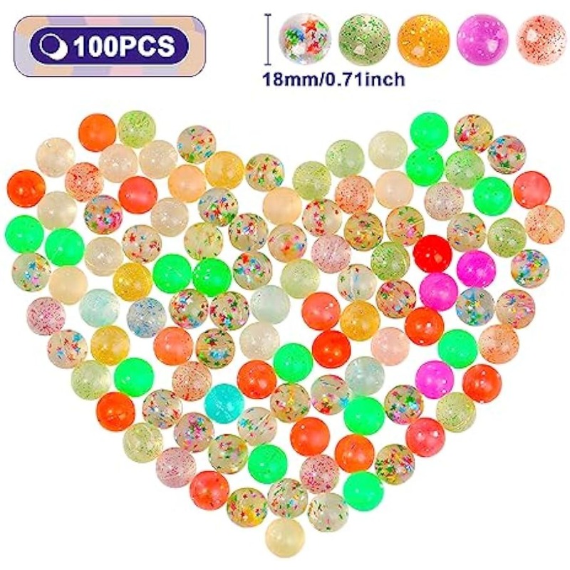 85 mini pelotas saltarinas de neón (25 mm) para niños, niños y niñas:  bolsas de regalos, fiestas, cumpleaños, piñatas y regalos Sincero  Electrónica