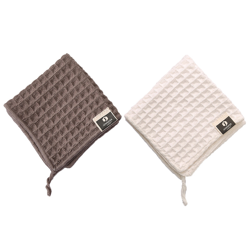 Coffee Bar Towel Water Absorbent Towel Camping Small Square - Temu