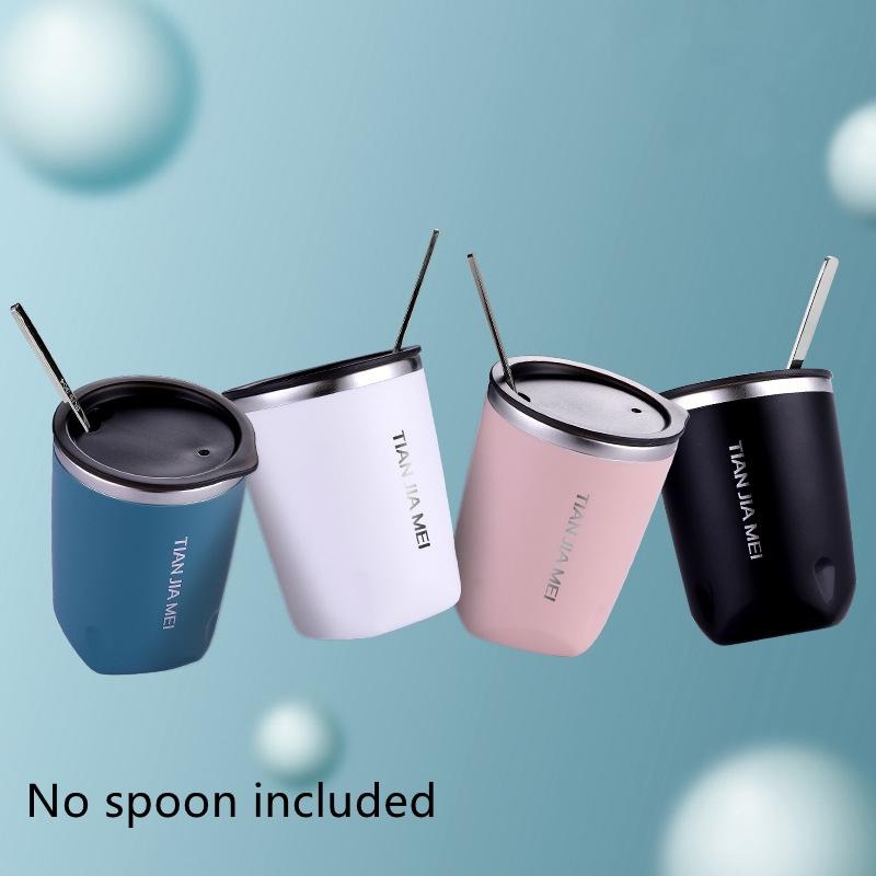 Double layer Insulated Stainless Steel Coffee Mug With - Temu