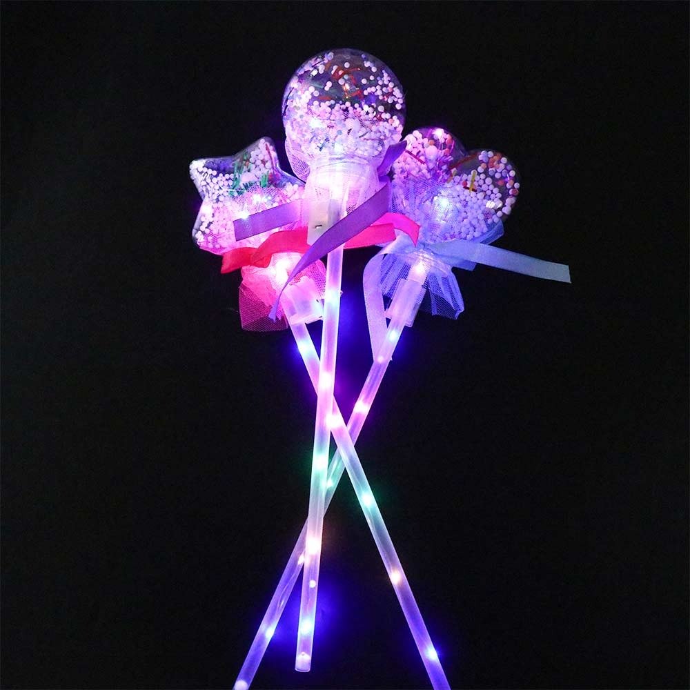 LED Magic Fairy Stick Christmas Tree Wands Rave Toy Light-up Magic