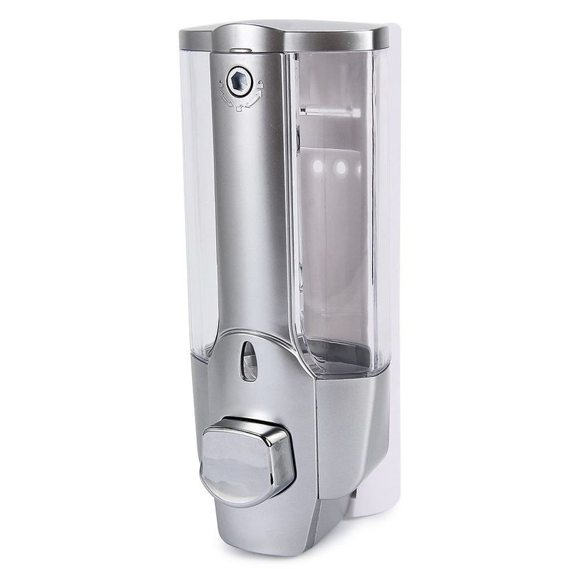 Dispensador de jabón de baño, champú, Gel de ducha de mano líquido montado  en la pared YONGSHENG 8390611268312
