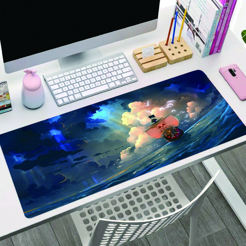 Game Anime Boy Large Gaming Mousepad Computer Hd Keyboard - Temu