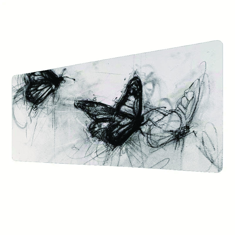 butterfly art mouse mat - TenStickers
