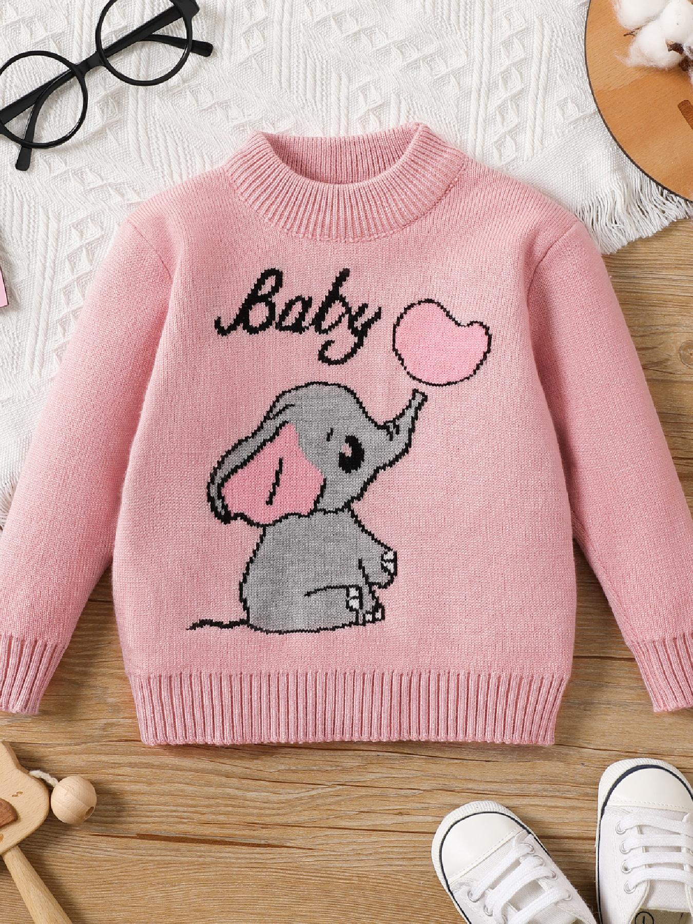 Baby sweater sale cartoon design