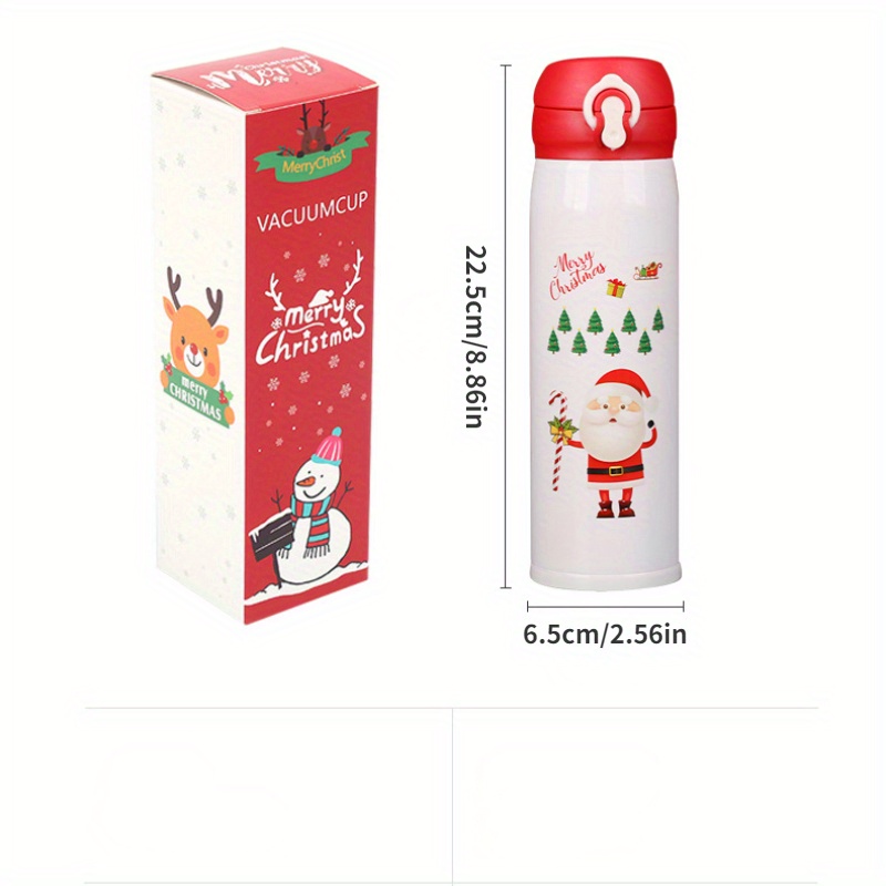 Christmas Gift Set Of Wine Beer Coffee Food 500ml Stanley Thermos Water  Bottle + 2 With Handle Mug Cup Thermal Termos For Tea - Vacuum Flasks &  Thermoses - AliExpress