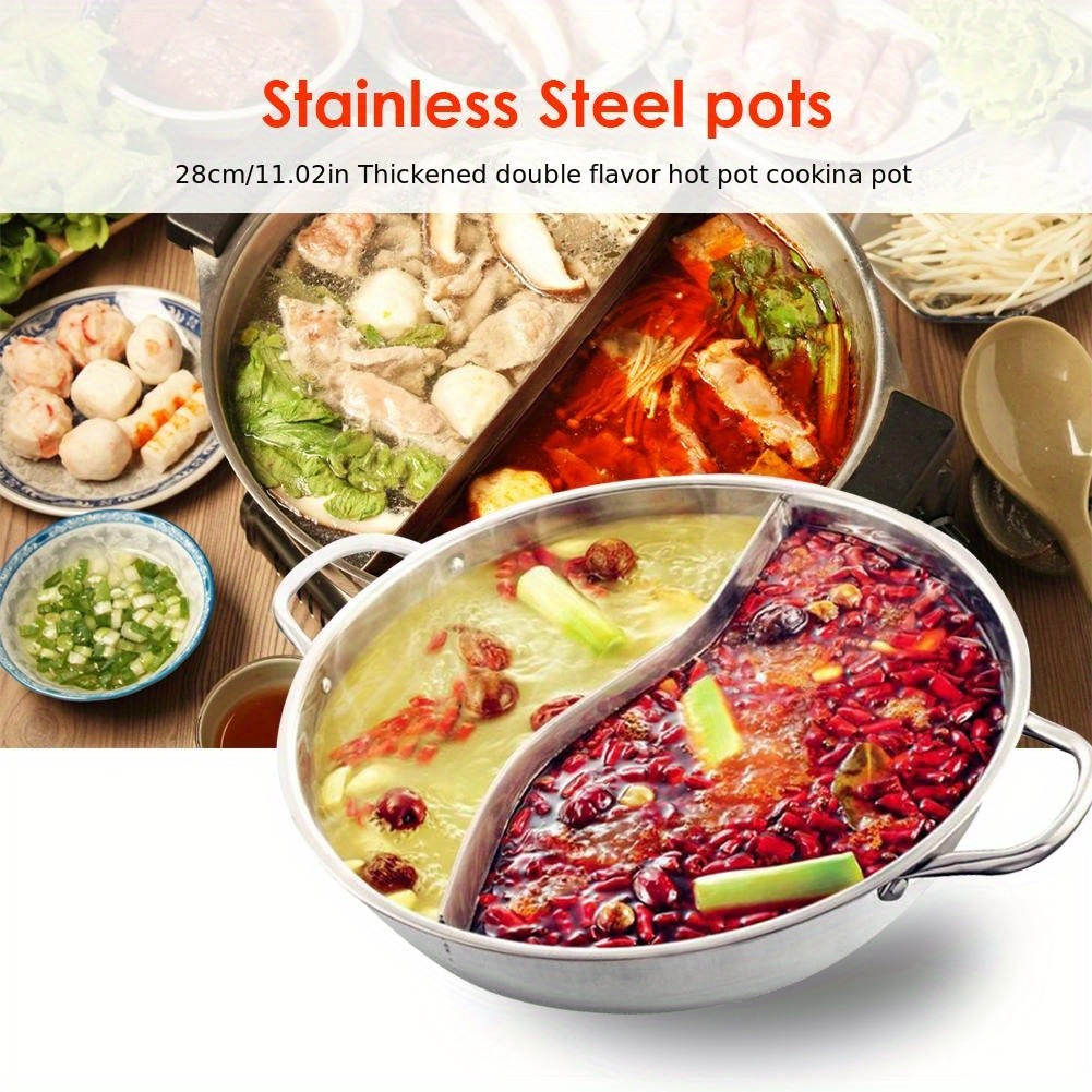 Shabu Shabu Hot Pot. 304 Premium Stainless Steel  