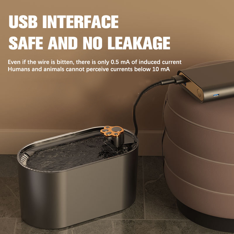 Automatic Cat Water Fountain Provides Fresh And Temu