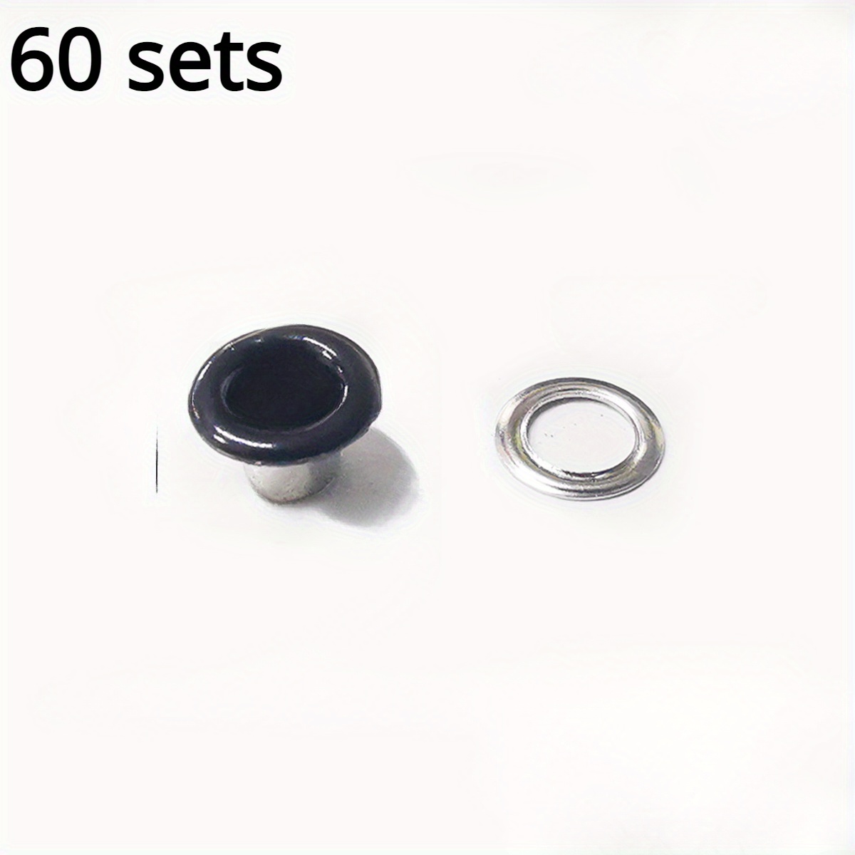 Multicolor Metal Eyelets Grommet Ring With Washer For Diy - Temu