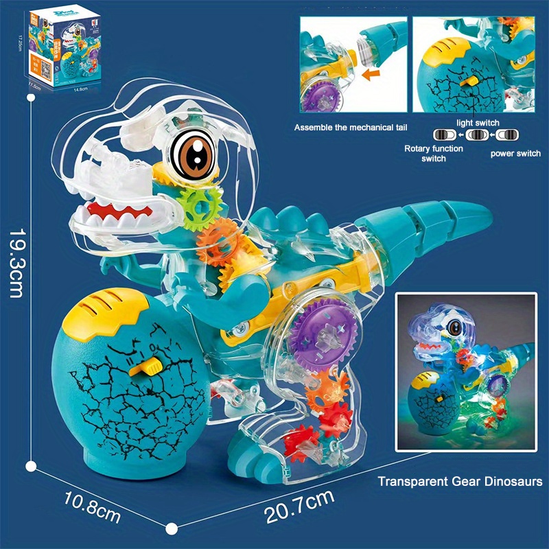 Kayannuo Back to School Clearance Electric Light Spray Flying Dragon Toy  Walking With Light Electric Dinosaur Toy Christmas Gifts 