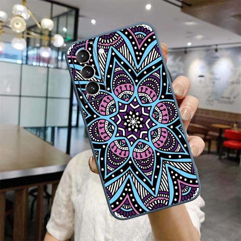 Patterned Flower Tpu Soft Protective Phone Case Samsung Temu Canada 8718