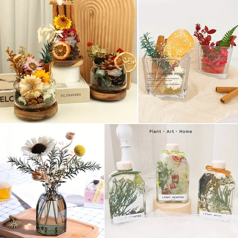 Real Dried Pressed Flowers Crafts Mixed Multiple Natural - Temu