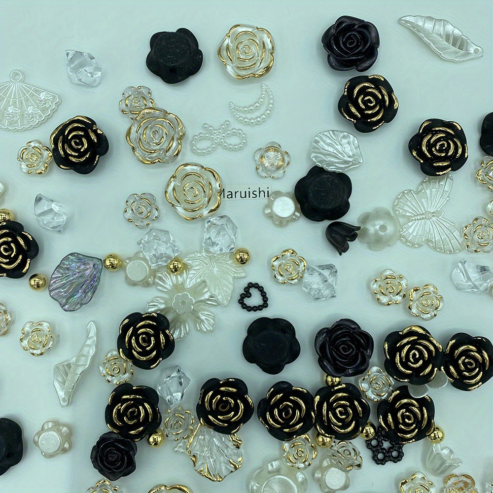 Diy Handmade Earring Accessories Kit Material Package Golden - Temu