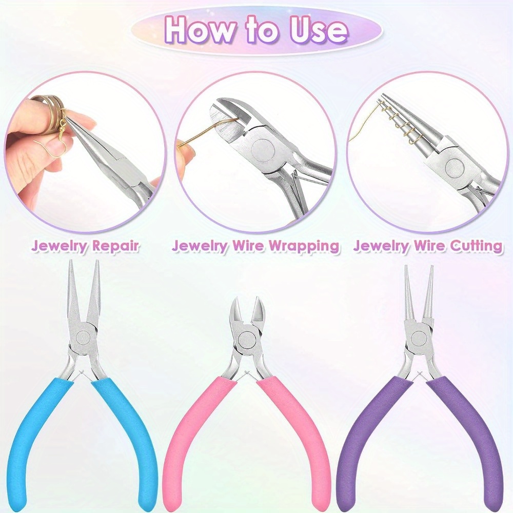 Jewellery Pliers Miniature Jewellery Pliers Set Jewellery Making Kit For  Jewellery Repair, Wire Wrapping, Crafts, Jewellery Making Products - Temu  Philippines
