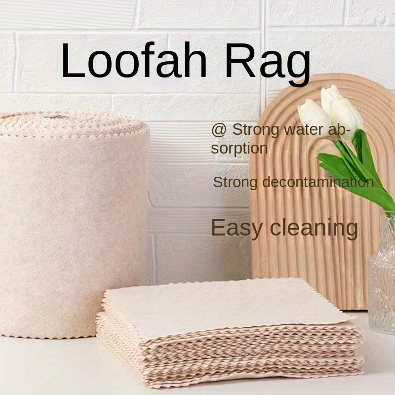 3pcs Thickened Wavy Dishwashing Cloth, Household Kitchen Cleaning Oil  Removal Lazy Rag Block, Water Absorption Cloth