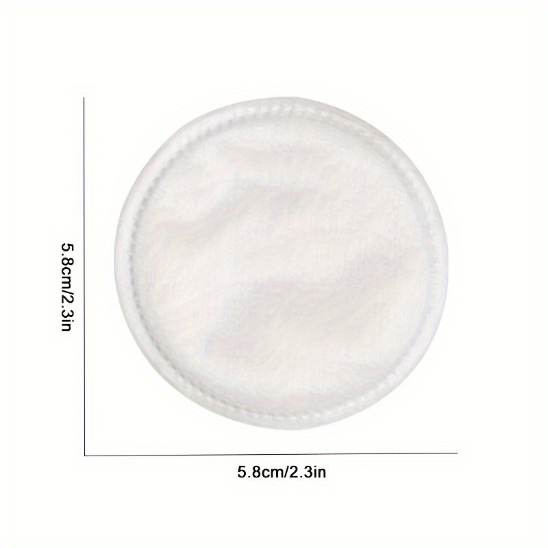 100 Count Cotton Rounds Makeup Remover Cotton Pads Hypoallergenic Lint