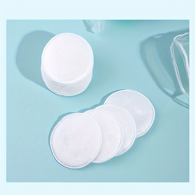 100 Count Cotton Rounds Makeup Remover Cotton Pads Hypoallergenic Lint