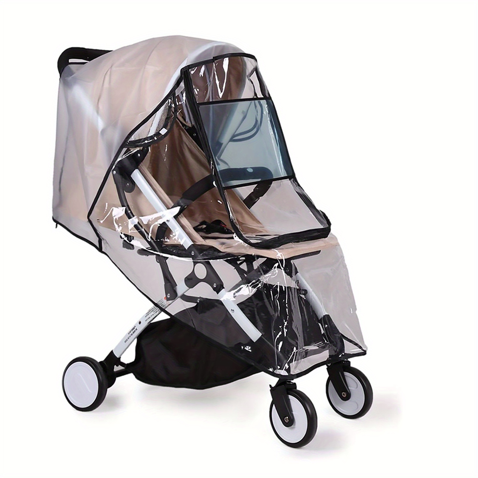 Universal Baby Rain Cover For Pushchair Stroller Pram Double Buggy