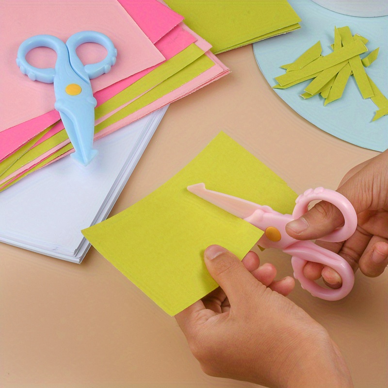 UCEC 6 Colorful Decorative Paper Edge Scissor Set, Great for Teachers, Crafts, Scrapbooking, Kids Design