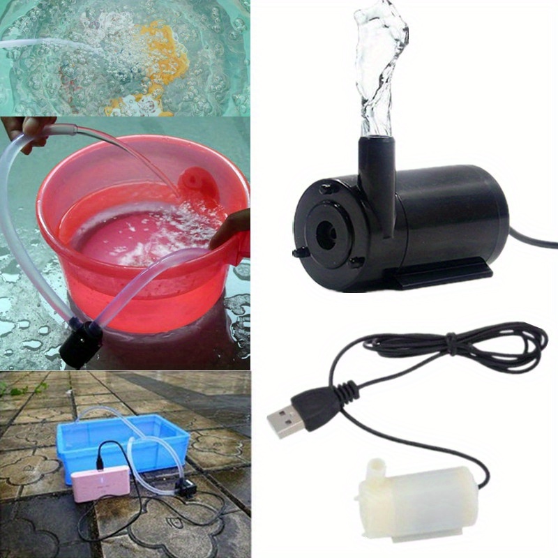 Puissante mini pompe à eau pour réservoir de fontaine d'aquarium