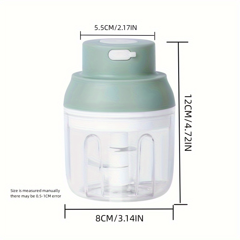 1pc 250ml/8.45oz Presse-ail Électrique Machine Broyeur D'ail Broyeur D'ail  De Cuisine Batteur D'ail Mélangeur D'ail Mélangeur D'ail Broyeur De Viande  Accessoires De Cuisine - Temu France