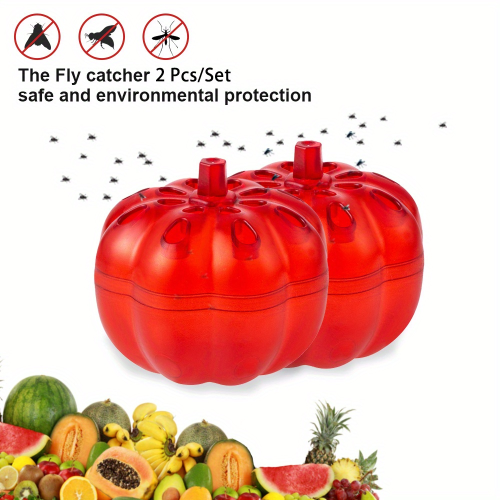 Fruit Fly Trap Indoor Gnats Trap Reusable Fruit Flies Catcher Fruit Fly  Killer Pet And People Safe - Temu