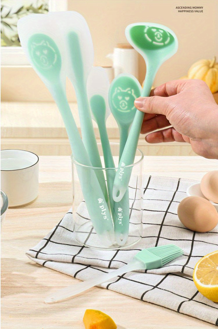 Food Grade Silicone High Temperature Resistant Shovel Spoon