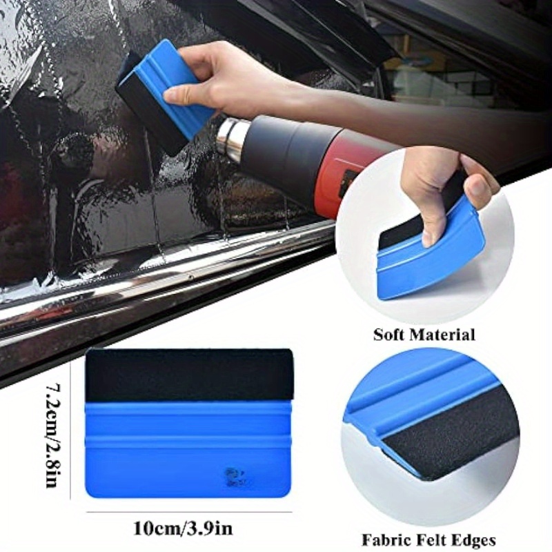 Augeny Car Window Tint Kit, Professional Vinyl Wrap Kit with Felt