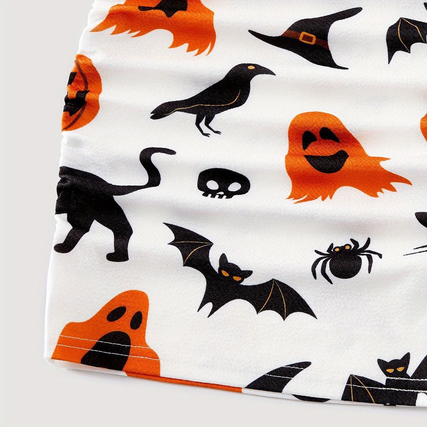 Halloween Party Family Matching Cotton Bat Graphic Short*sleeve T