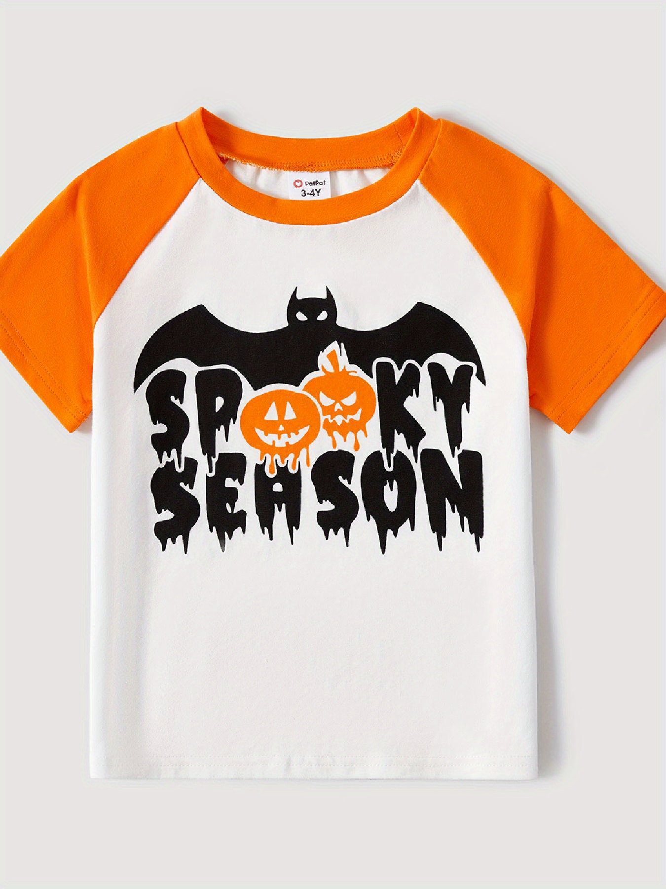 Halloween Party Family Matching Cotton Bat Graphic Short*sleeve T