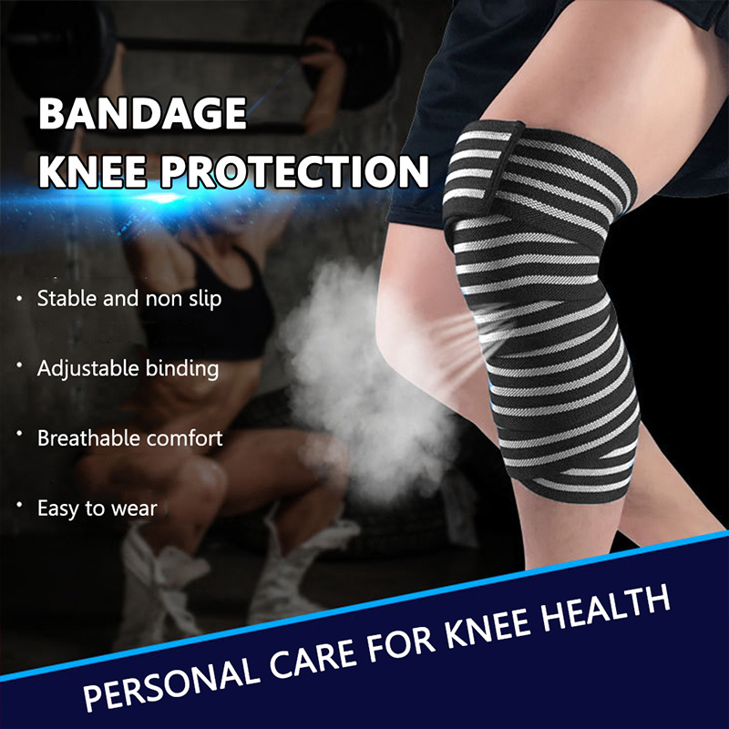 Bandage genouillère de protection fitness et musculation