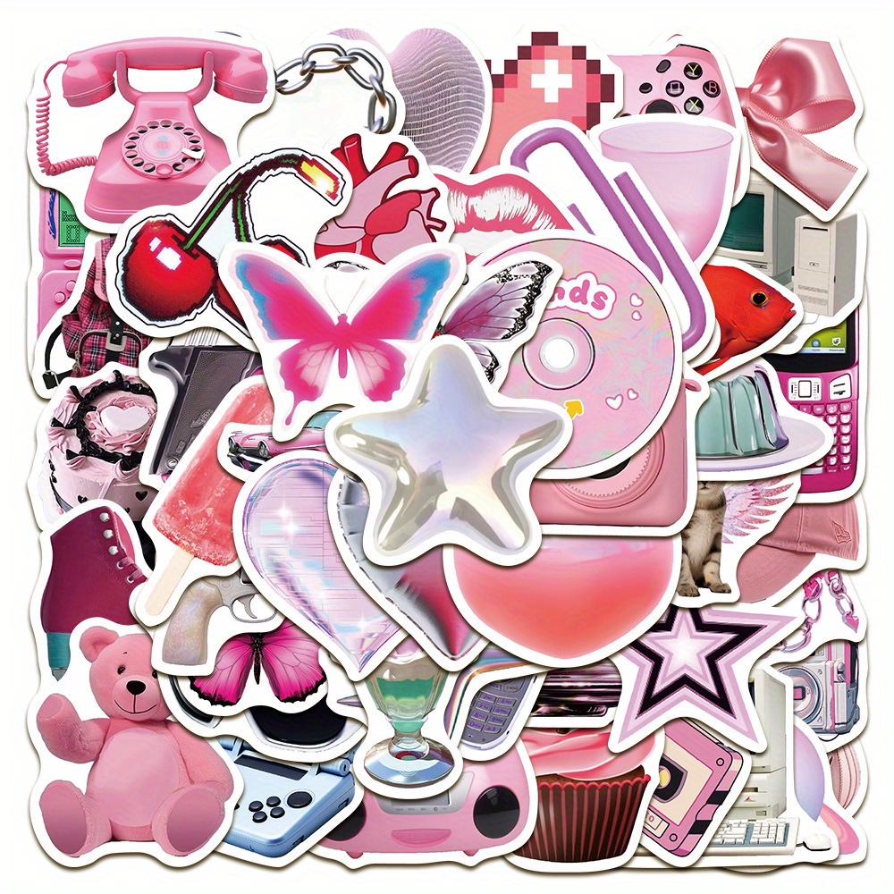 Pink Undies Vinyl Sticker Kawaii Sticker Cute Underwear Sticker Cute  Stationery Cute Vinyl Sticker Waterproof Sticker Kawaii 