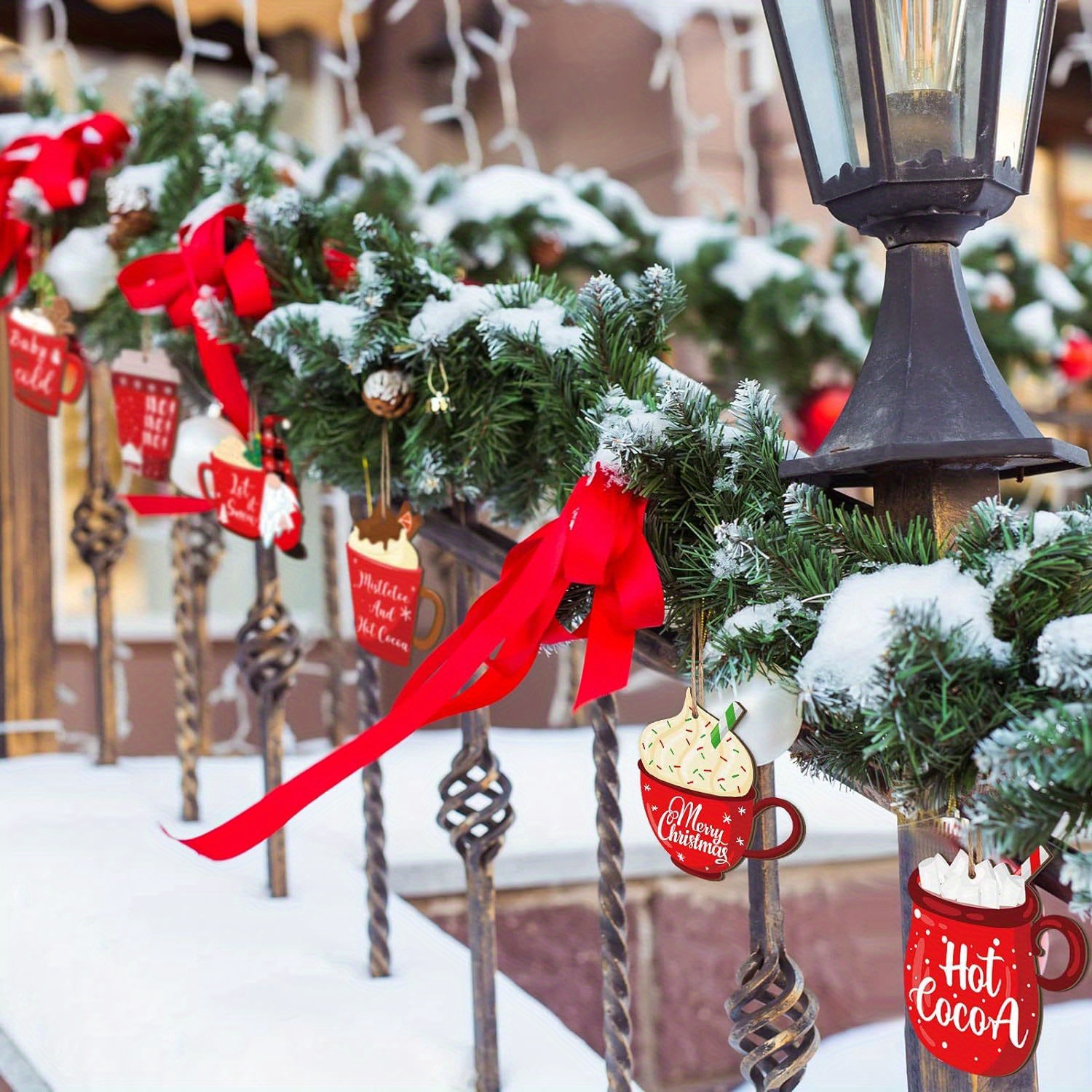 Red Solo Cup Party On Christmas Tree Ornament - OutdoorWood