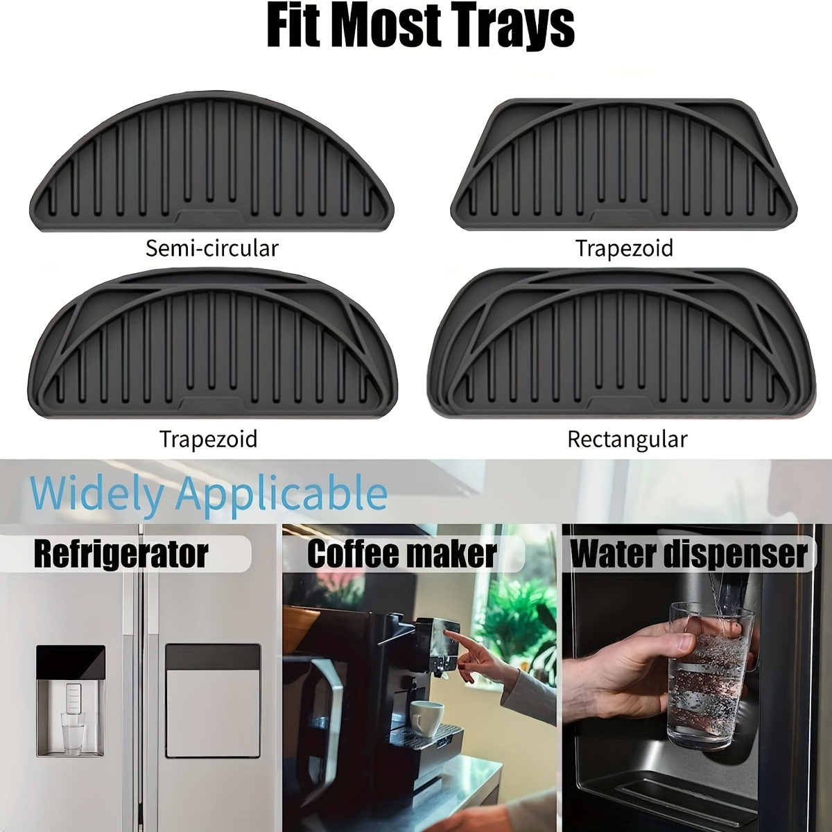 Refrigerator Drip Catcher Tray Water Dispenser Drip Tray Ice - Temu