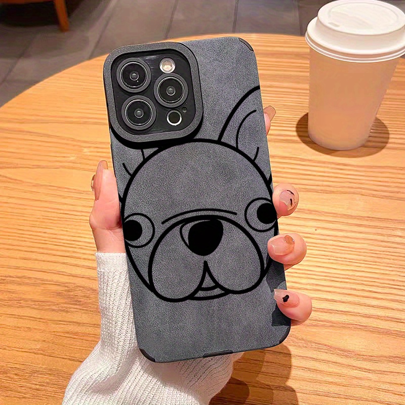 

Cartoon Dog Pattern Protective Shockproof Phone Case For Iphone 11/12/13/14/12 Pro Max/11 Pro/14 Plus/15/xr/x/xs