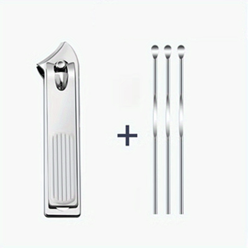 Stainless Steel Slanted Edge Nail Clippers Nail Trimmer For - Temu