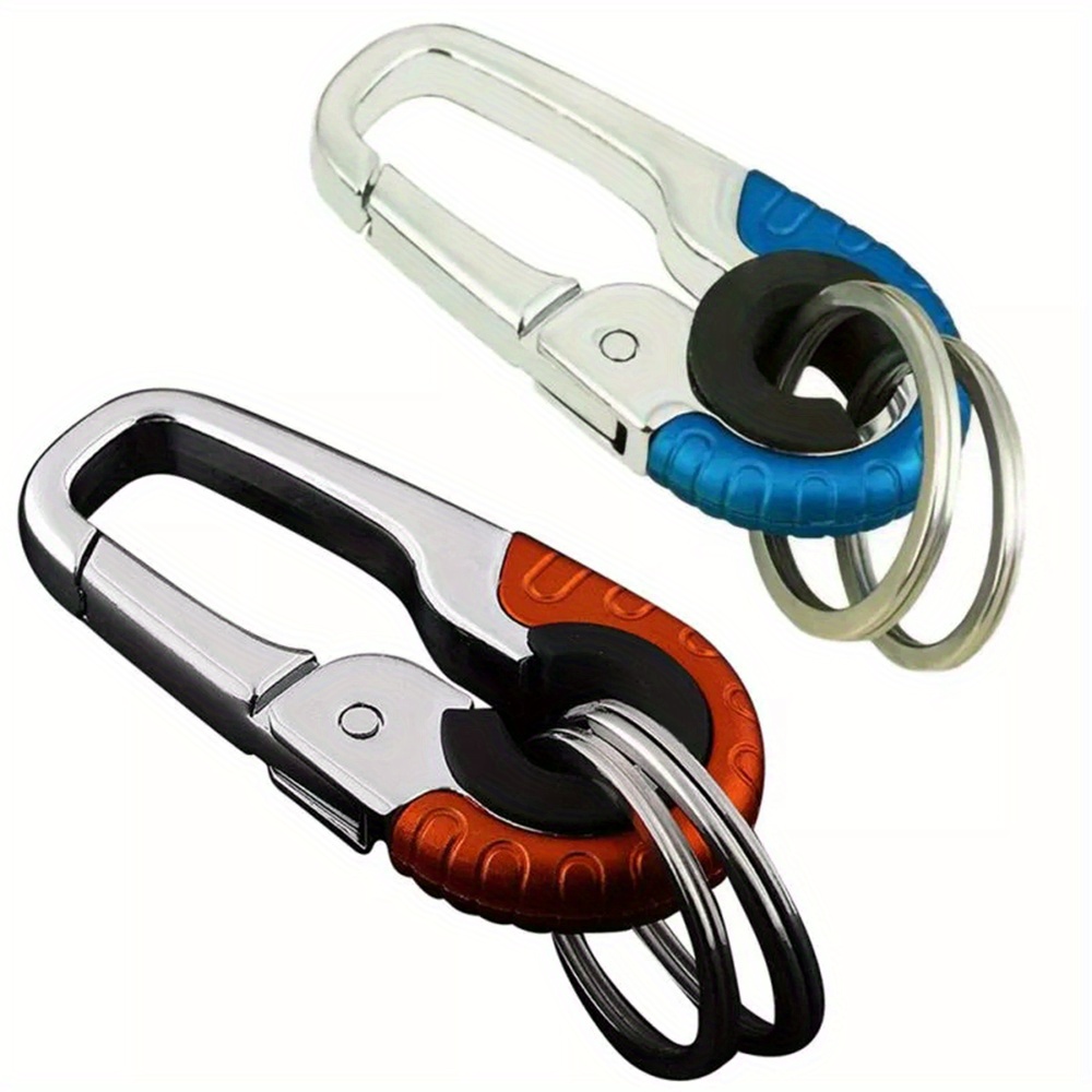 Mousqueton Ben-Mor Simplex pour petits accessoires/porte-clés, zingué,  choix de tailles, paq. 2