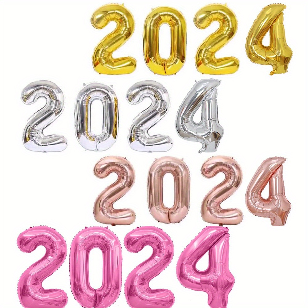 40 inch 2021 Gold Foil Number Balloons for 2021 New Year Eve Festival Party Supplies Graduation Decorations