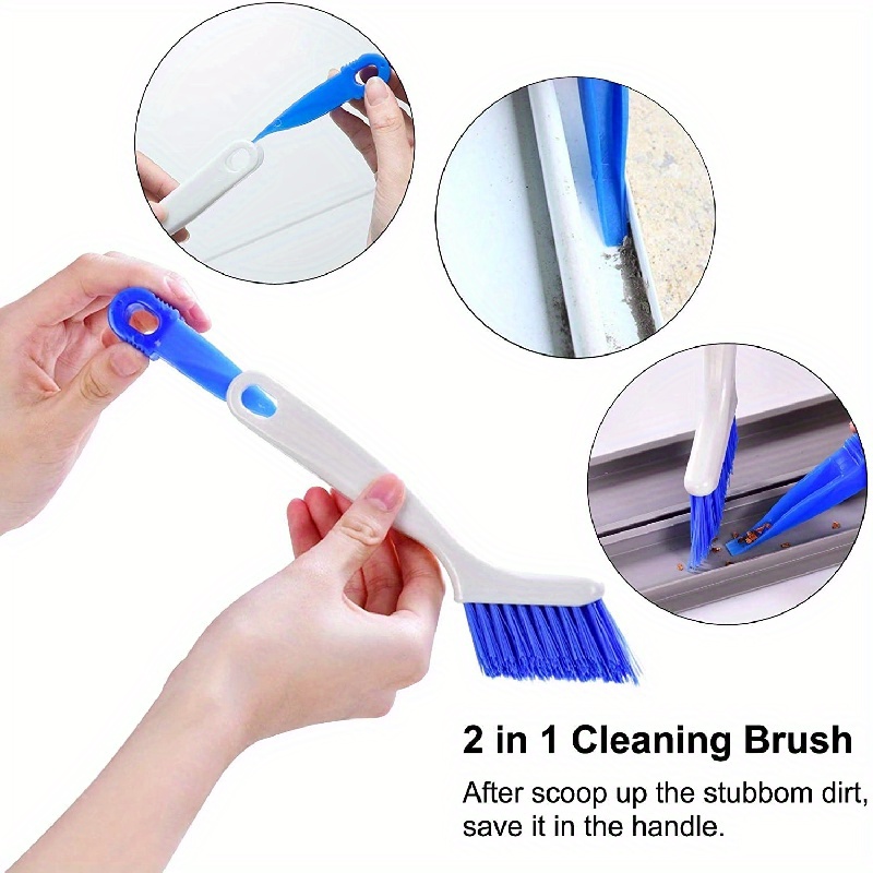 1 Cleaning Brush Small Scrub Brush With Stiff Bristles, Edge Corner Deep  Washing Sink Bathroom Brushes, Household Pot Pan Dishwasher Edge - Temu