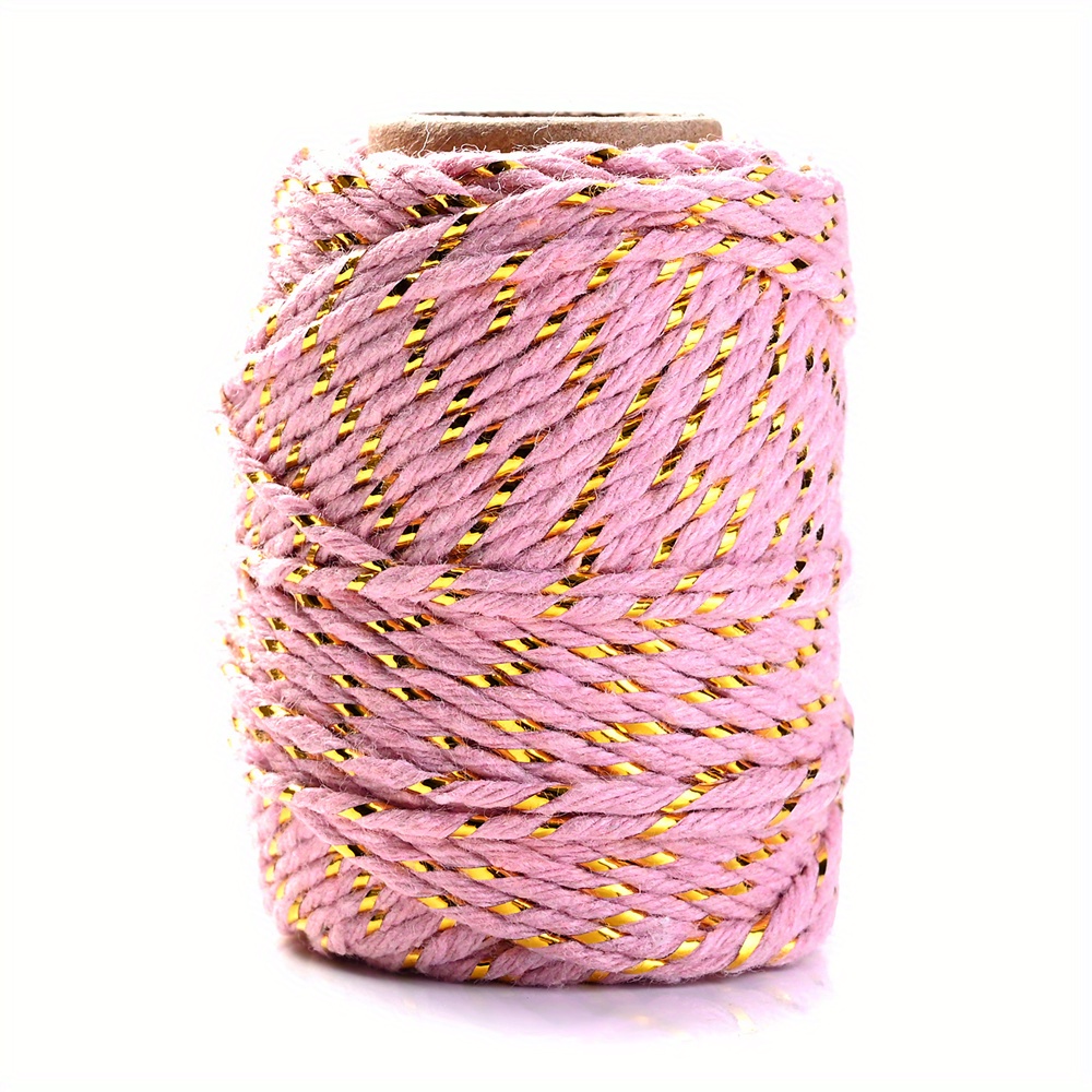 Golden Red Green Thick Christmas Twine For Gift Wrapping Diy - Temu