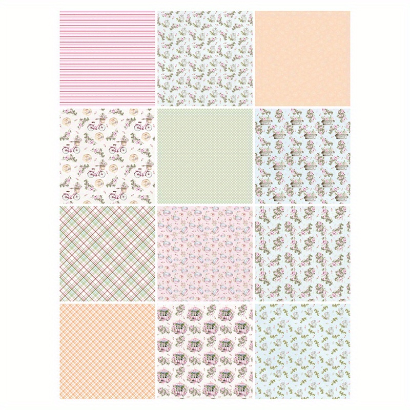 Pink Scrapbook Paper: 20 Pink Patterns Scrapbooking Paper