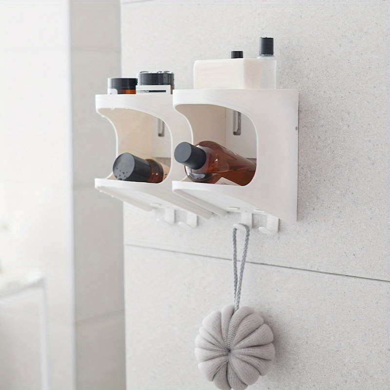 Soporte Doble Multifuncional Estante de Pared