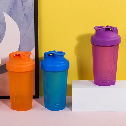 Shaker Bottle Creative Milkshake Protein Powder Mixing Bottle Shake Cup Blender  Bottle Kitchen Accessories - Temu