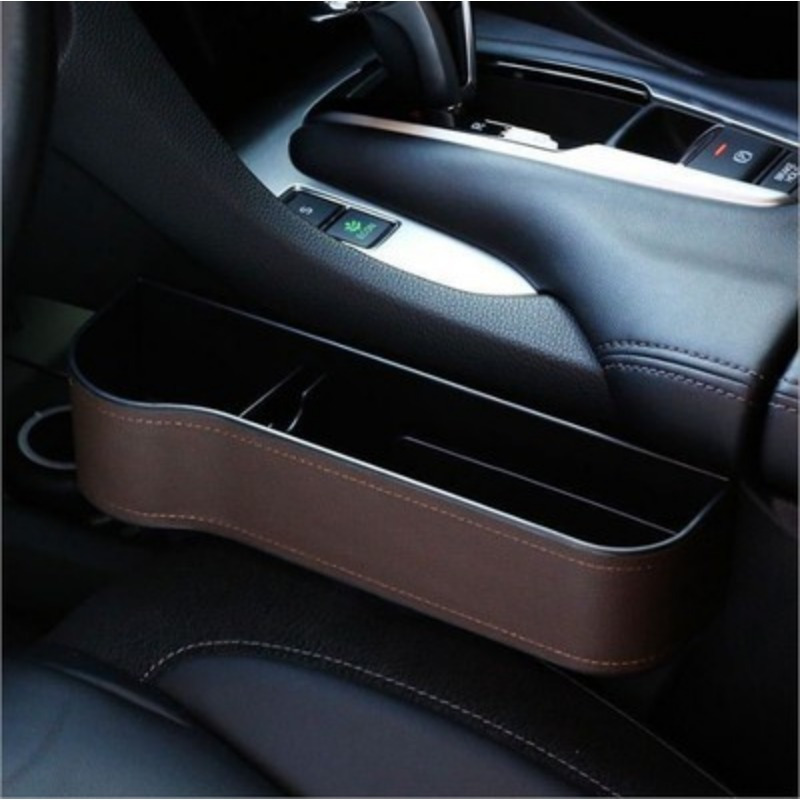 Car Seat Gaps Filler Organizer with Cup Holders