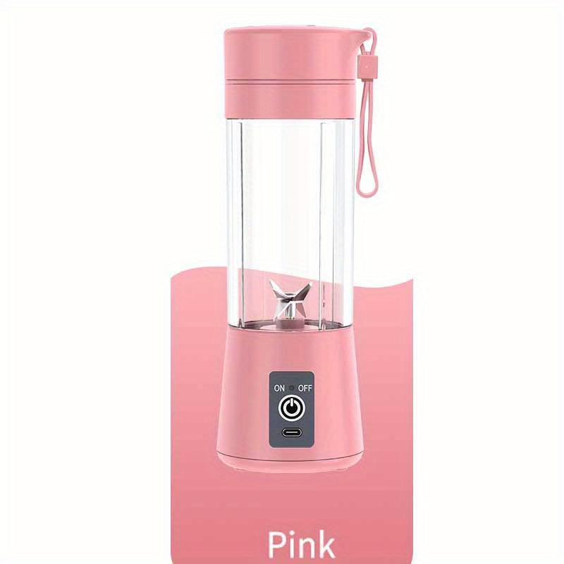 Portable Blender, 2000mahpersonal Mini Blender Shakes Smoothies Ice Jucier  Cup Usb Rechargeable Strong Power Six Blades Mixer - Temu